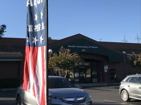 The Muslim Community mosque in Folsom opened its doors as a polling place