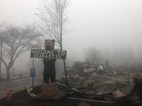 The Camp Fire started on Nov. 8 near the city of Paradise and rapidly overwhelmed the area. The city is still closed off to the public, and more than 600 people remain missing in the region.