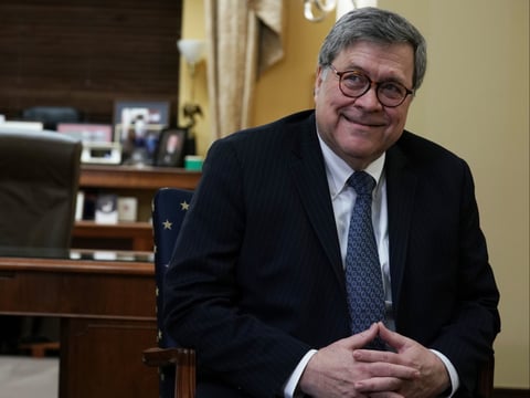 Attorney General nominee William Barr met with lawmakers on Capitol Hill in Washington, D.C., last week. His confirmation hearing is on Tuesday.