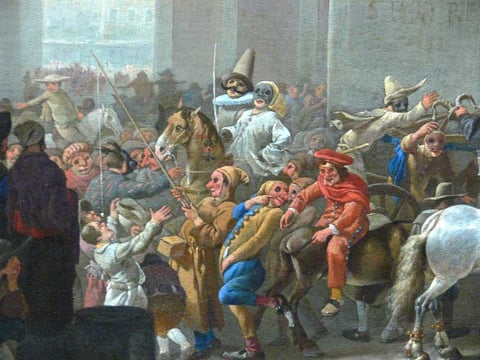 Carnival in Rome (Johannes Lingelbach)