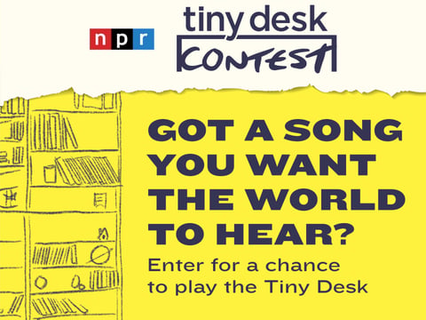 Enter for a chance to play your own Tiny Desk concert.