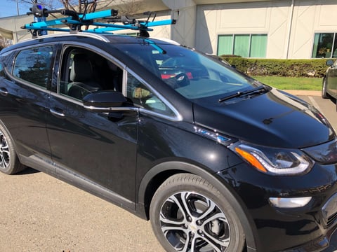 One of the new Gig cars that are starting to appear around Sacramento.