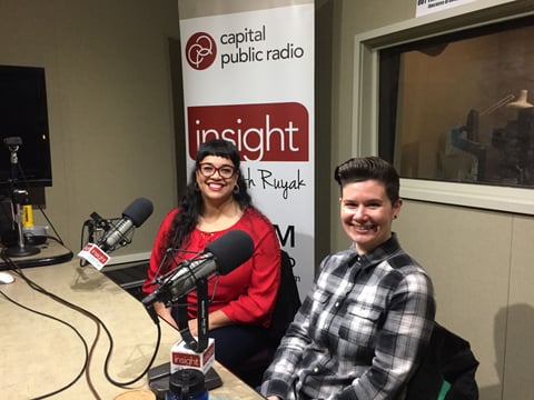Comedians and producers Betsaida LeBron, left, and Melissa McGillicuddy, right.