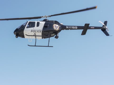 Stockton’s first-ever police helicopter is up and flying with high definition cameras, infrared detection, and a LoJack recovery system for stolen cars.
