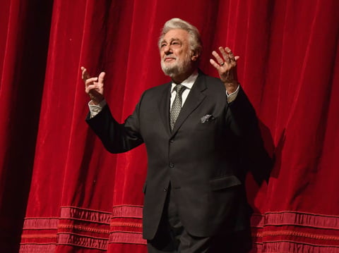 Placido Domingo, onstage at New York's Metropolitan Opera in November 2018.