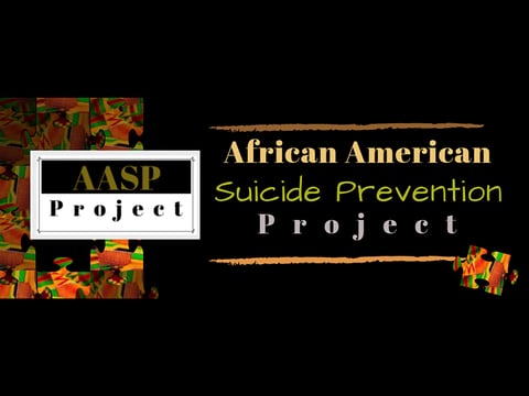 African American Suicide Prevention Project / Facebook