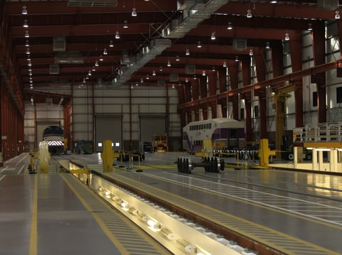 An existing San Joaquin Rail maintenance facility in Stockton. Natomas residents are worried about a similar facility being built near them.