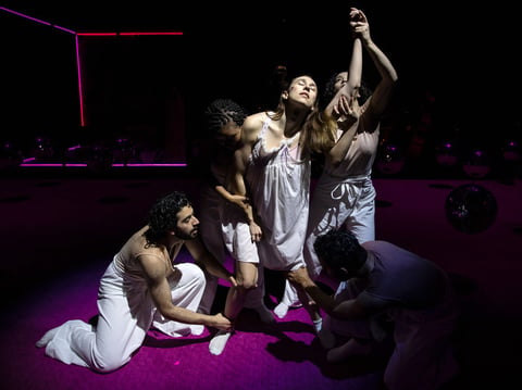 A scene from the 2019 Pulitzer Prize-winning opera p r i s m, by Ellen Reid.