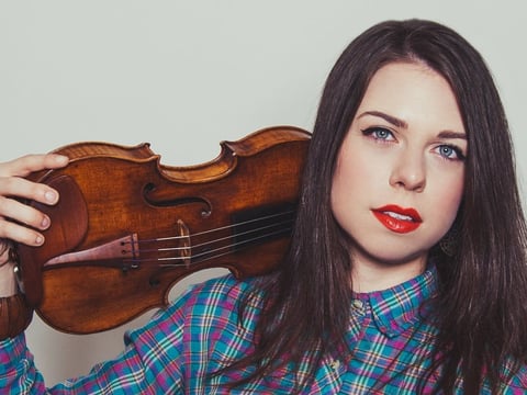 Violinist Tessa Lark