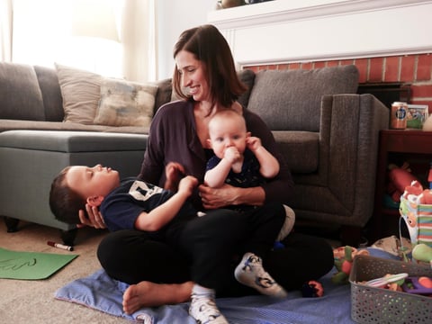 Meryl Opsal’s parents, who usually watch her baby or both boys, have self-isolated at home, leaving her to find other childcare or cancel medical appointments.