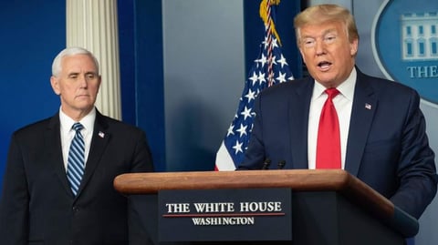The White House is looking into when and how it can begin to reopen the country, which is largely at a standstill because of the coronavirus pandemic.