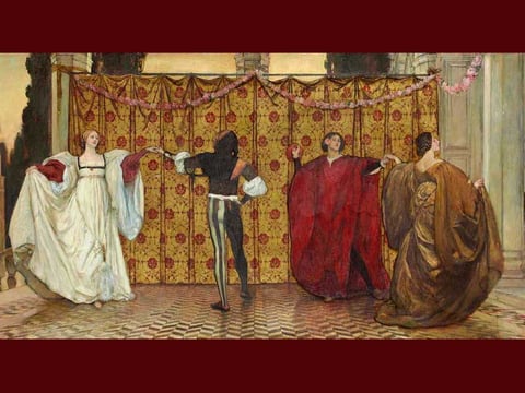 "A Pavane," by Edwin Austin Abbey (American, 1897)