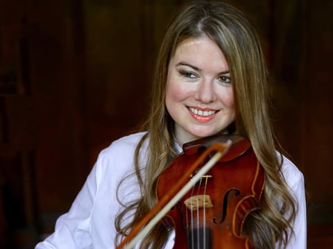 Violinist Lara St. John.