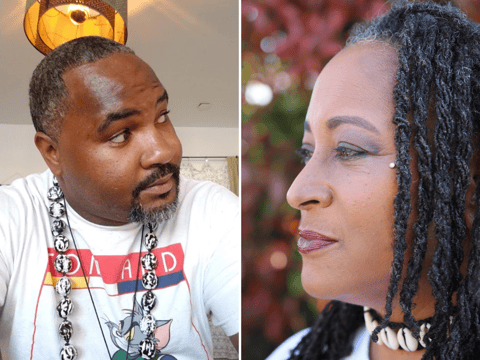 Ryan McClinton (left) and Dr. Kristee Haggins (right) of Safe Black Space