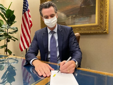Governor Gavin Newsom signed the 2020 Budget Act on June 29, 2020.