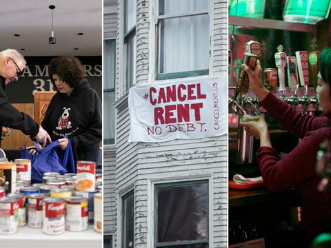 Food security, ability to pay rent and loss of low-wage jobs are three areas where economic disparities in California are most visible amid the coronavirus pandemic.