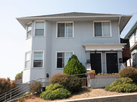 A multi-family home in Oakland on Sept. 2, 2020.