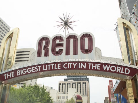 Reno skyline, dated 2016