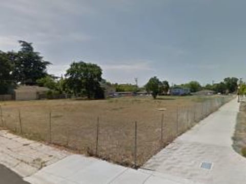 Site Location looking Southeast – Corner of Baxter Avenue and Del Paso Boulevard