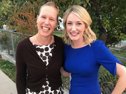 Elizabeth Betancourt (left) and Audrey Denney (right) are both running for the second time in districts long-held by Republicans. Betancourt is running for State assembly Denney, for the US House of Representatives.