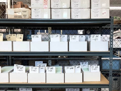 Blank ballots in the Washoe County Registrar of Voters office on on October 29, 2020. They’re used to replicate mail-in ballots that get damaged or filled out incorrectly.
