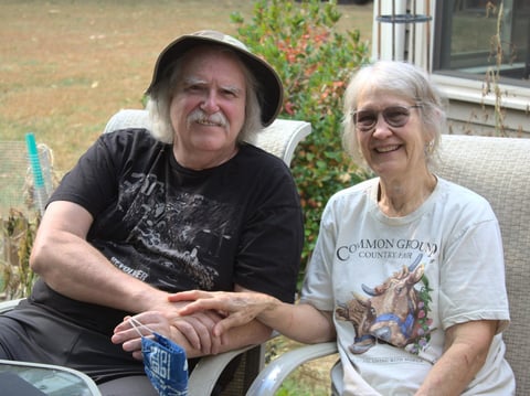 Doug and Judith Saum moved to New Hampshire from Reno, Nev., to escape the health effects of worsening wildfire smoke.
