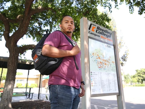 Stephen Kodur, a student at Reedley College, was denied a Cal Grant due to time-out-of-high-school restrictions. Older students such as Kodur stand to benefit from an expansion of the state’s financial aid program.