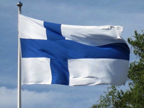 Flag of Finland | Image by Merja Partanen from Pixabay
