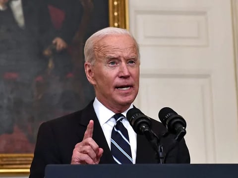 President Biden delivers remarks Thursday on his new plan to stop the spread of the delta variant and boost COVID-19 vaccinations.