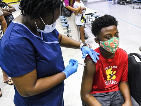 Pfizer-BioNTech's COVID-19 vaccine for young children is a lower-dose formulation of the companies' adult vaccine. It was found to be safe and 90.7% effective at preventing COVID-19.