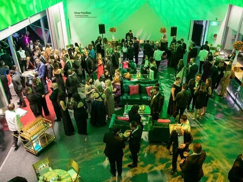 Journalists and politicians mingled at an afterparty following the White House Correspondents Dinner on April 30. Based on COVID cases among attendees at the main event, SARS-CoV-2 was mingling as well.