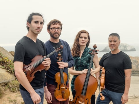 Del Sol Quartet. Photo by Lenny Gonzalez