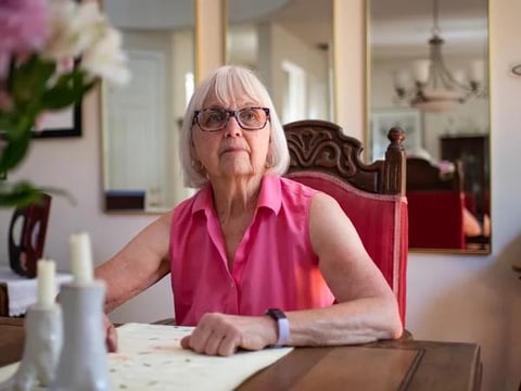 Liz Kirkaldie says her grandson's marijuana use led to his schizophrenia diagnosis. She says she's skeptical the labels will work, "But if it helps even one person? Great."