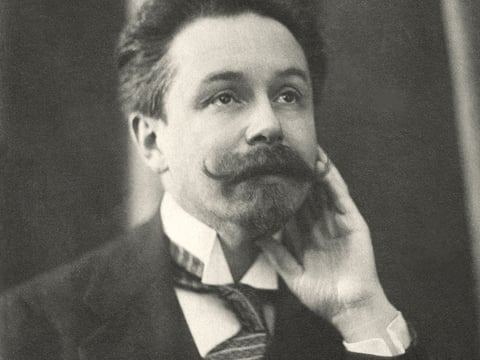 Composer-pianist Alexander Scriabin (1872-1915) 