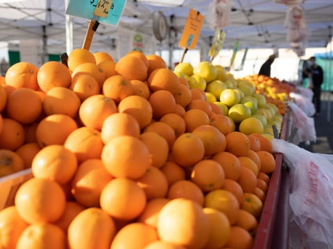 The farmers' market at Country Club Plaza in Arden-Arcade on Saturday, March 18, 2023.