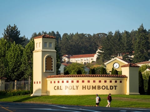 The Cal Poly Humboldt campus on Sept. 6, 2022.
