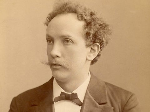 Richard Strauss at age 36 in early 1901.