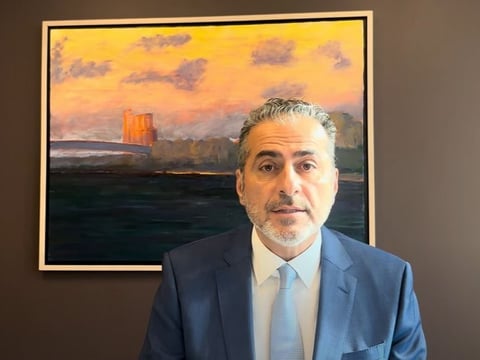 A screengrab of a video made by Sean Loloee, resigning from his seat on the Sacramento City Council, on Jan. 4, 2024.