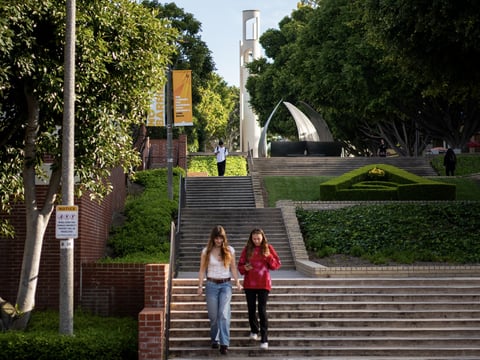 The CSU Long Beach campus in Long Beach on April 24, 2024.