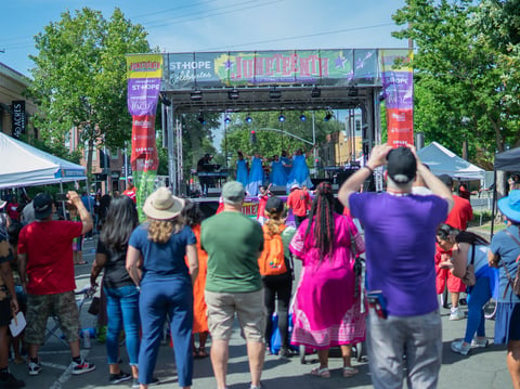 The Juneteenth Block Party is back this year on Saturday, June 15 at Esther’s Park in Sacramento.