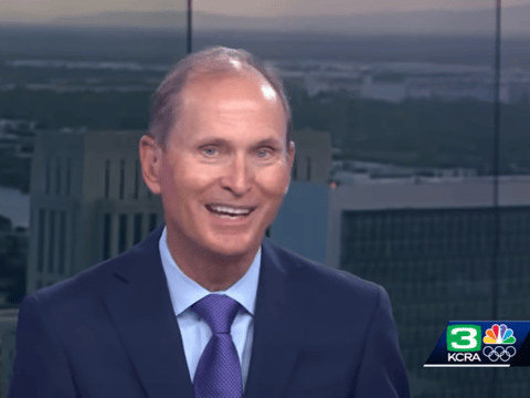 KCRA Chief Meteorologist Mark Finan speaks during his final signoff June 14, 2024.