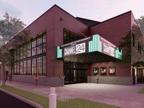 Channel 24 is a planned 2,150-person capacity venue, projected to open in early 2025 in Sacramento.