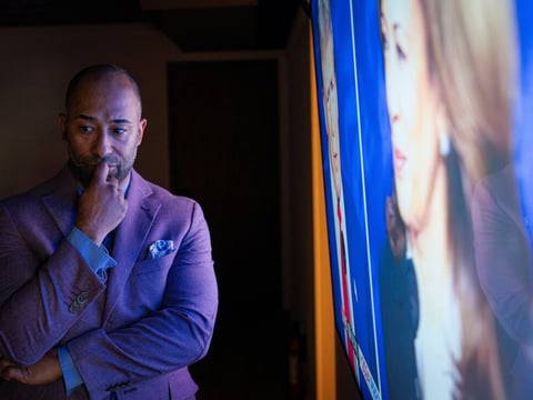 Georgia voter Cameron Lewellen has struggled with his vote in the upcoming presidential election. He has voted for Republicans and Democrats in recent years.