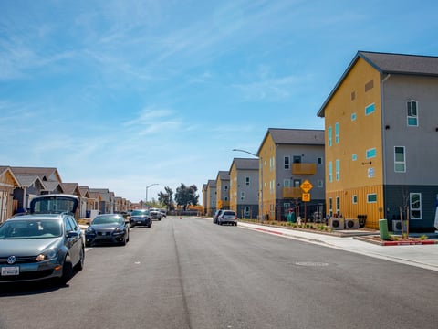 There are 108 rental apartments and 18 single-family homes on Le Donne Drive near 47th Ave. at the Cornerstone housing development in South Sacramento.