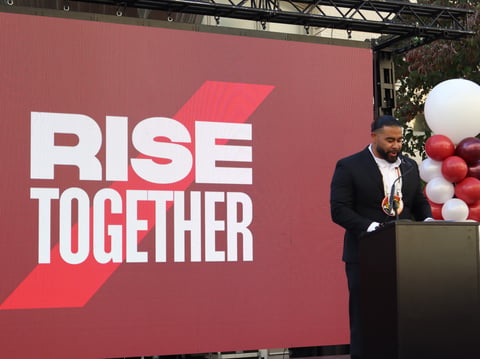 New majority owner of Sacramento Republic FC and Wilton Rancheria Chairman Jesus Tarango speaks at a press conference about plans to build a long-awaited soccer stadium in Downtown Sacramento on Thursday, Nov. 7, 2024.