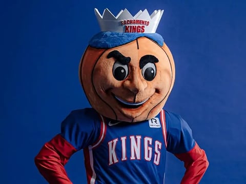 Sacramento Kings mascot Roy Al.