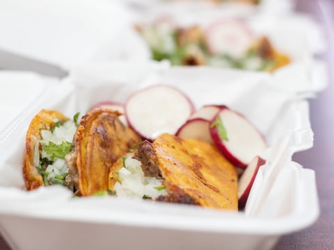 Quesabirria, or tacos that combine birria and cheese, Friday, Nov. 15, 2024, at El Cora Birria at 7900 Fruitridge Rd. in Sacramento.