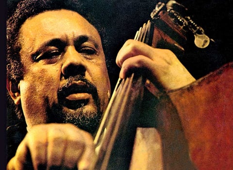 Jazz bassist Charles Mingus.