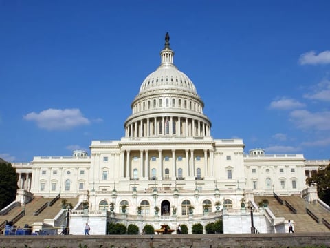 The U.S. Capitol is shown June 5, 2003, in Washington, DC.
