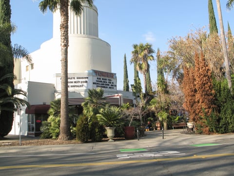 Tower Theatre Friday, Jan. 30, 2025, located off Broadway at 2508 Land Park Dr in Sacramento.